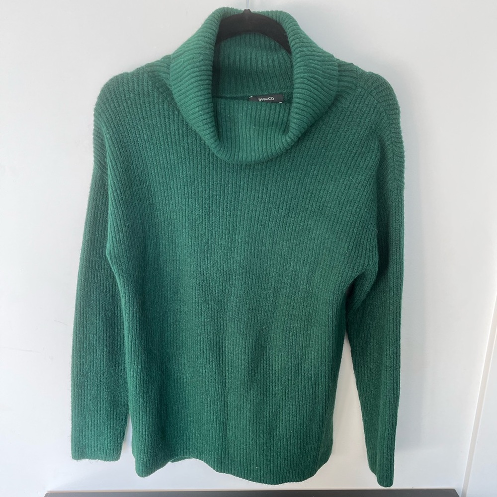 Rw&Co cowl neck sweater